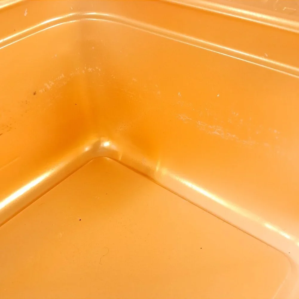 Ziploc‎ plastic Containers Gold Medium Square 5 cup x3 Limited Edition Holiday